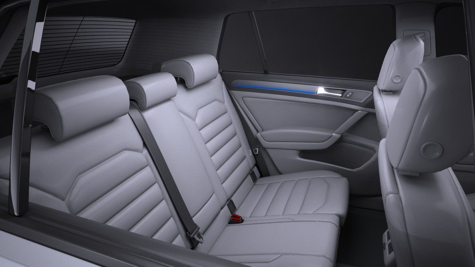 Volkswagen e-Golf 2017 3D model_10