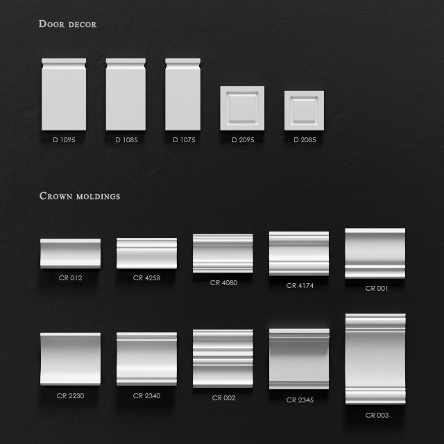 Ultrawood architectural decor 3D model_2