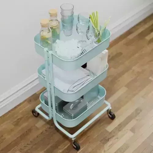 Raskog cart and Hemsmak Container