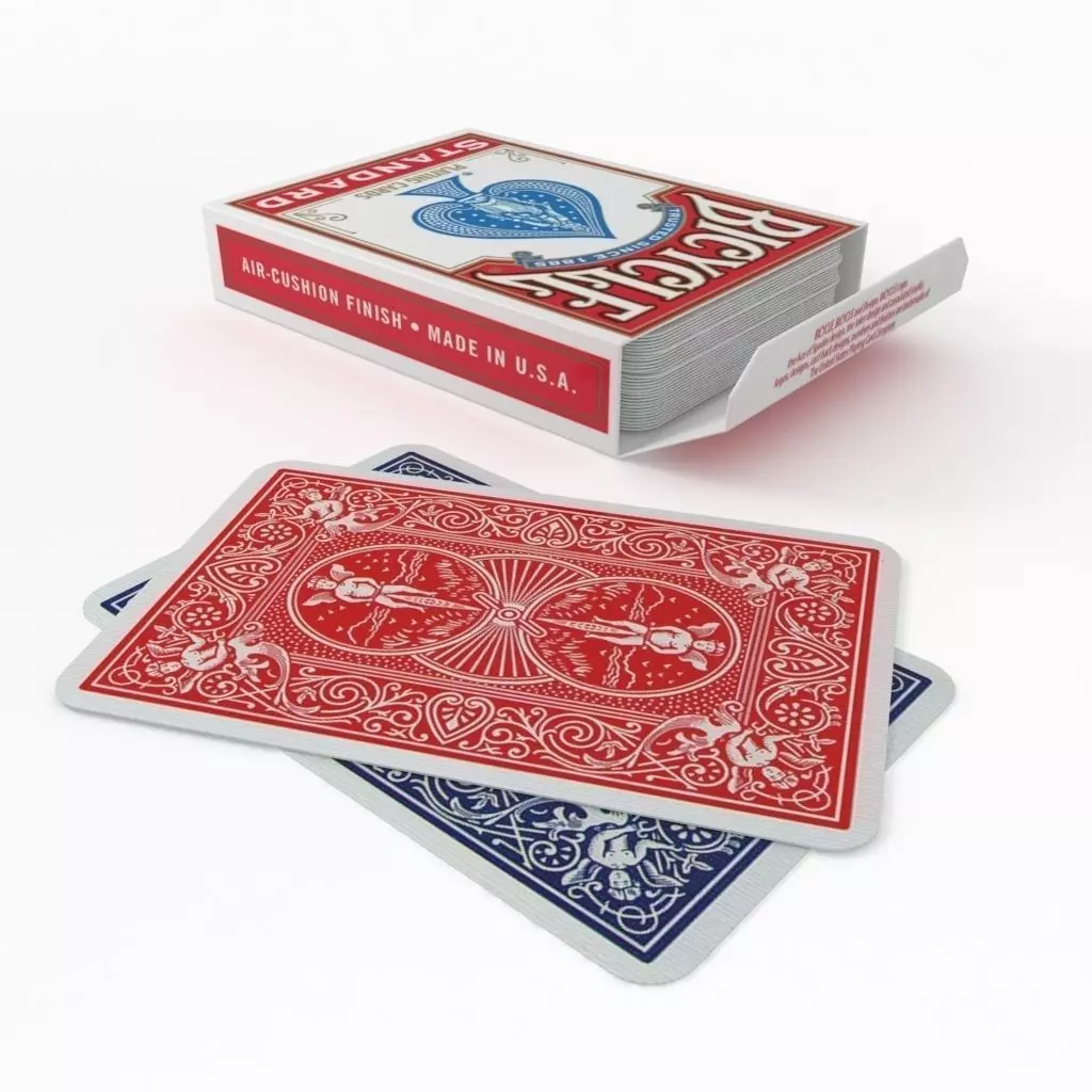 playing cards for gampling 3D model