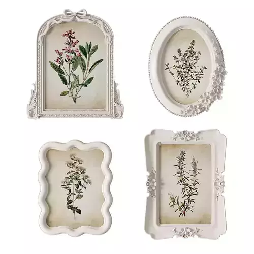 White Frames Paintings 05