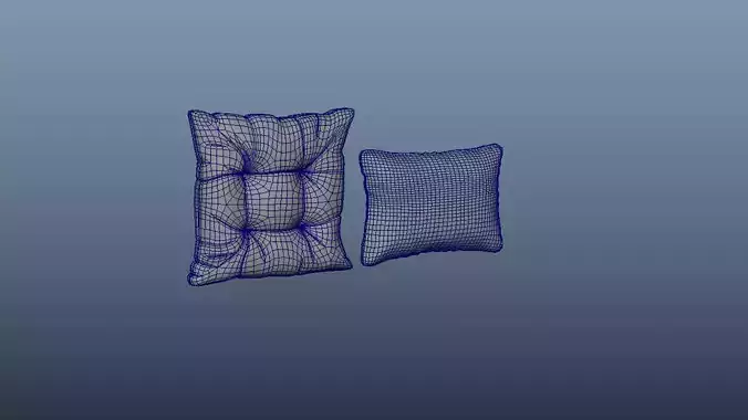 Pillow 3D model 4