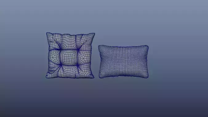 Pillow 3D model 6