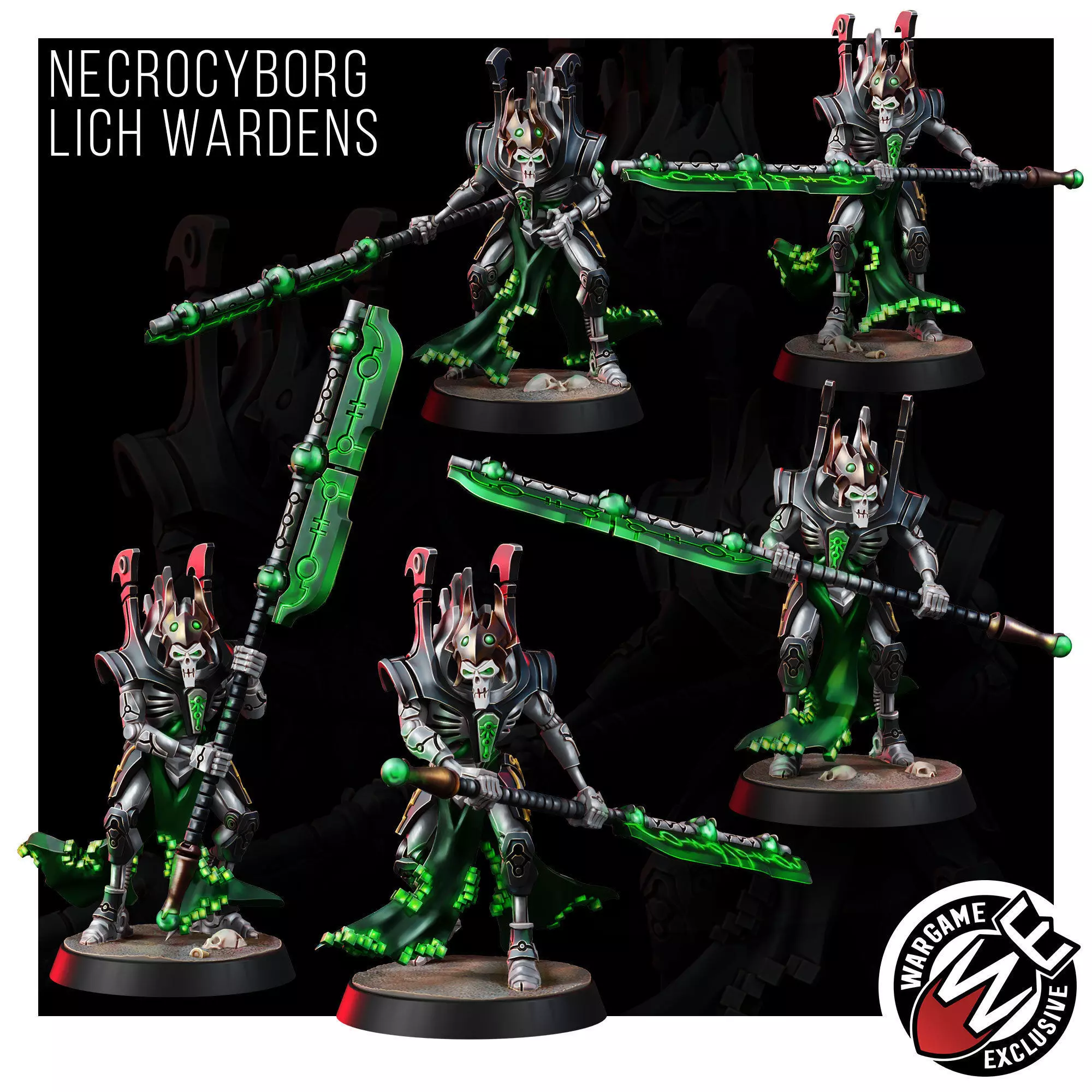 NECROCYBORG LICH WARDENS 3D print model