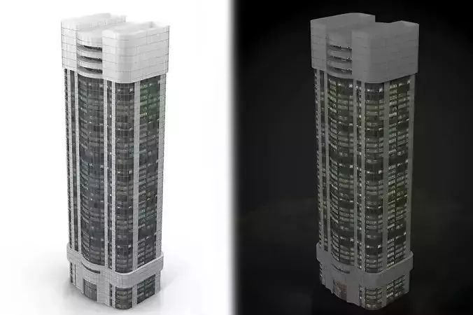 Skyscraper tall building