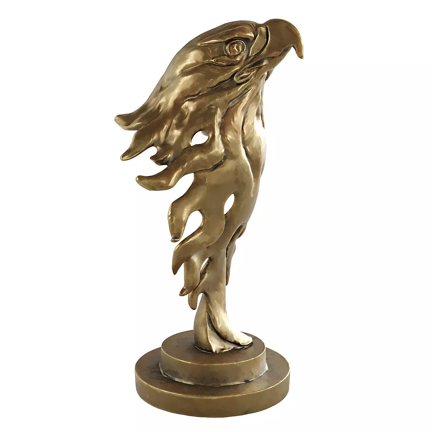 eagle statue 11 3D model
