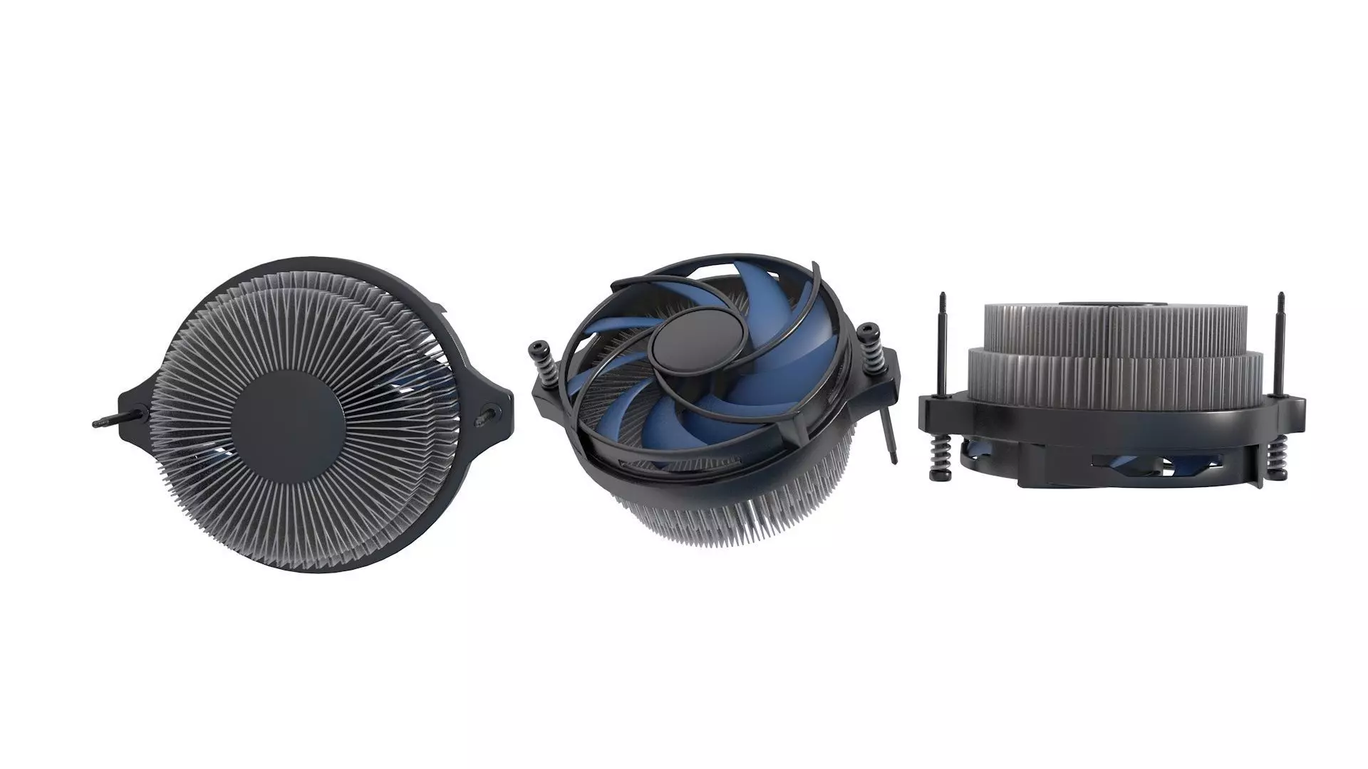 CPU Cooler 3D model
