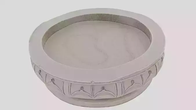 Fantasy Stone Dungeon Water Trough for 3D print 3D model