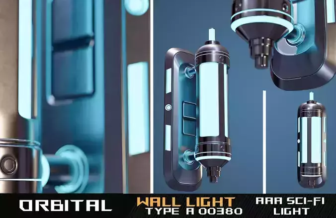 Orbital Wall Light  Type A 00380