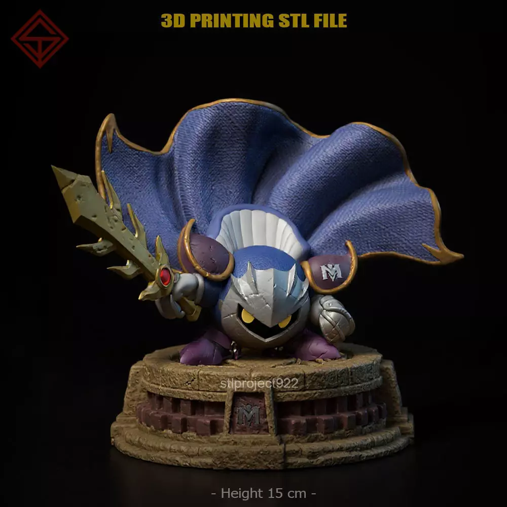 Meta Knight 3D print model