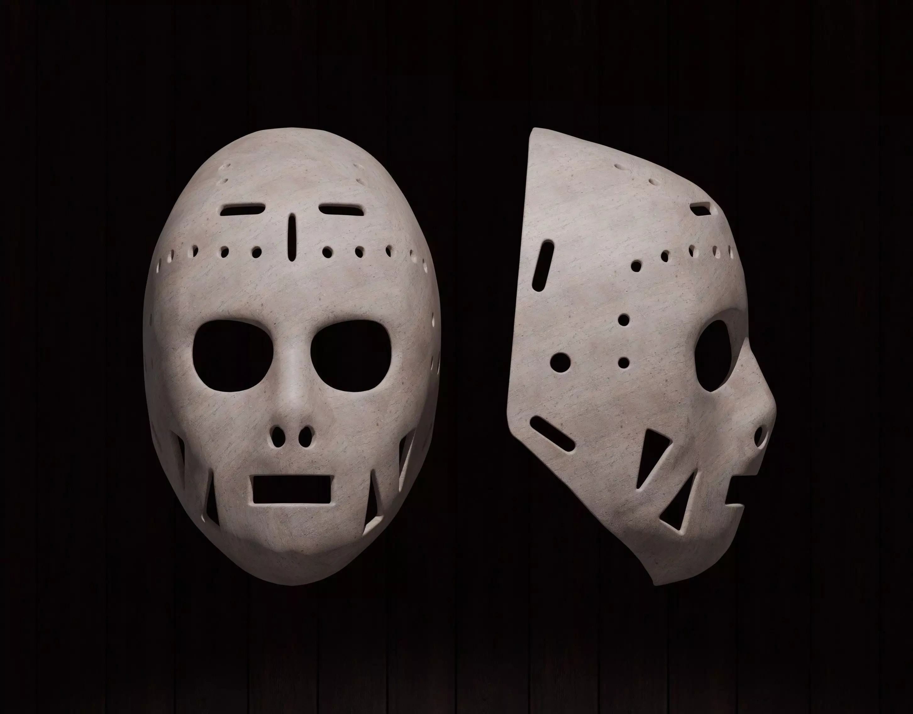 Warren Skorodenski Hockey Mask 3D print model