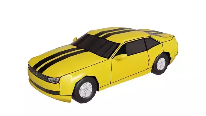 Lowpoly Car 3D model