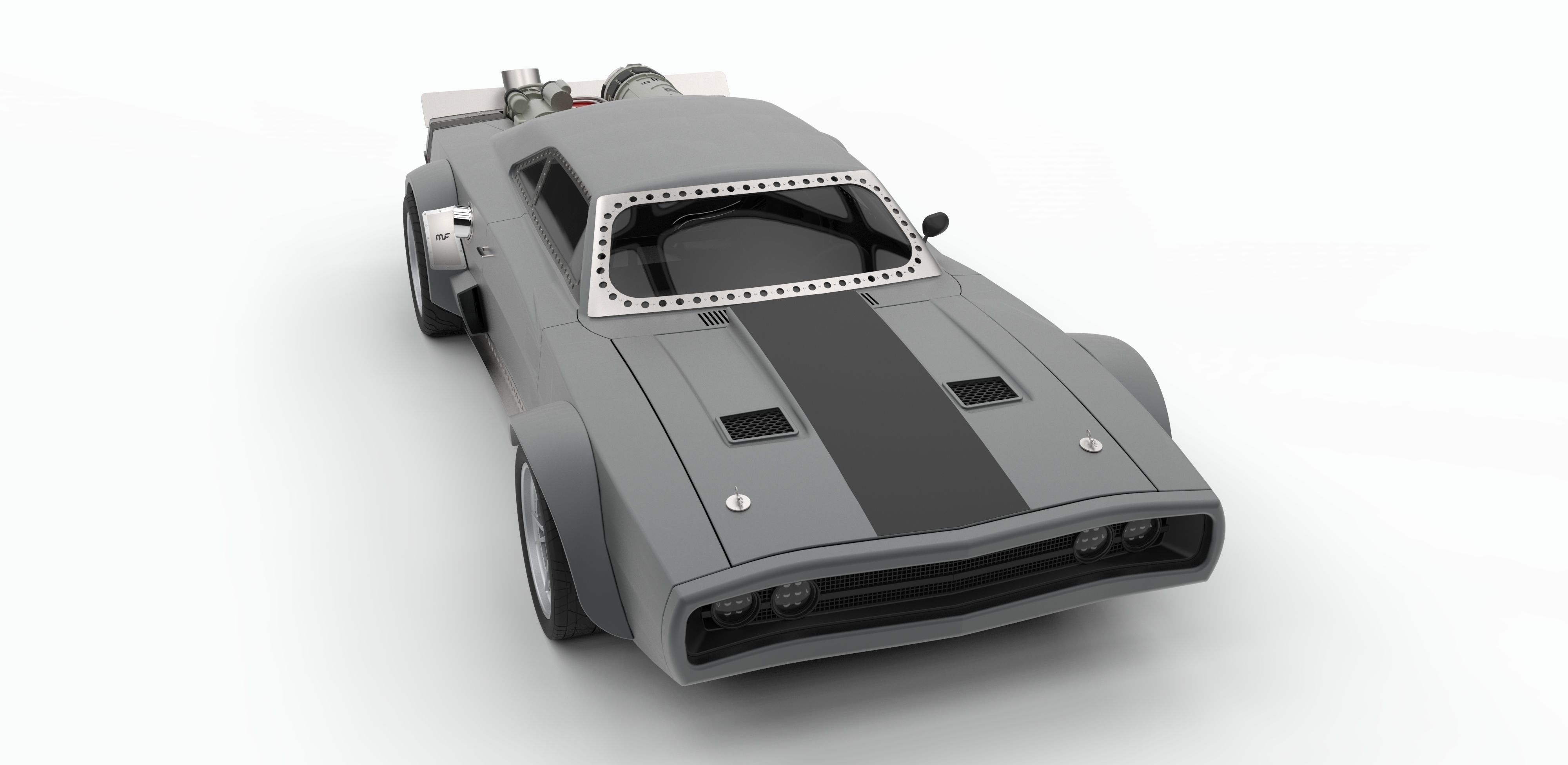 Ice Charger from Fast 8 3D model_3