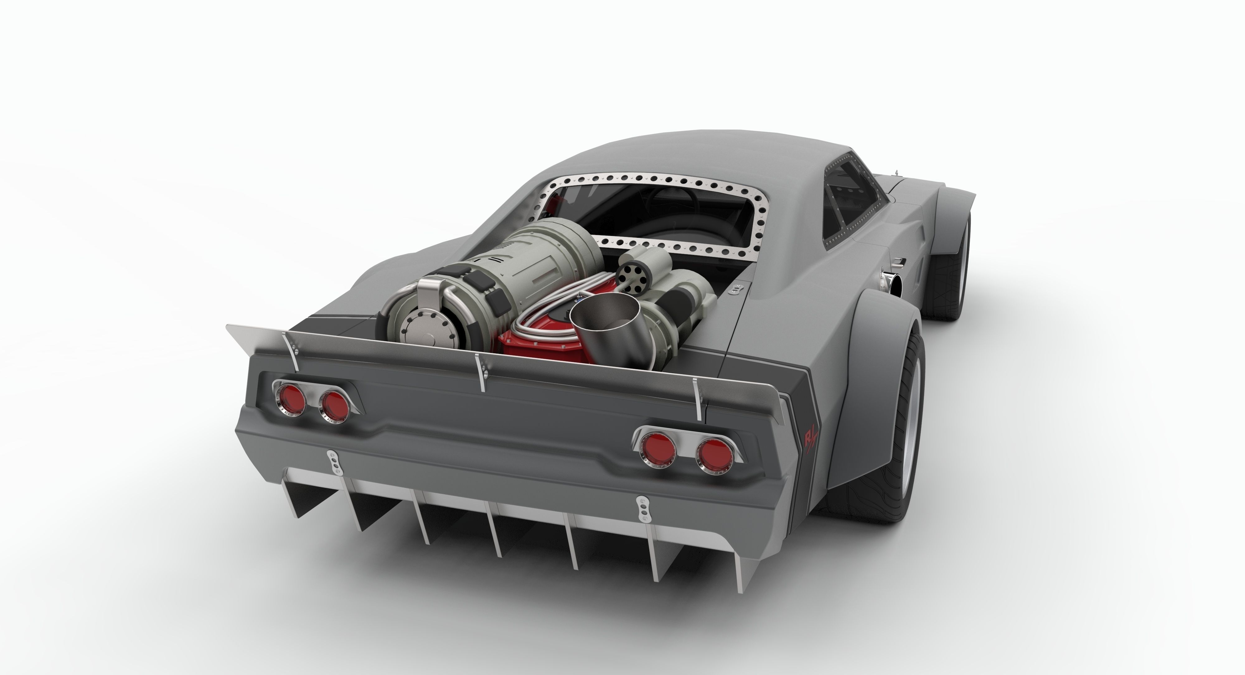 Ice Charger from Fast 8 3D model_13