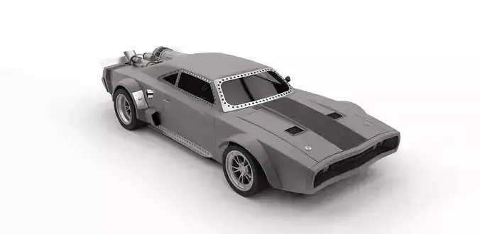 Ice Charger from Fast 8 3D model