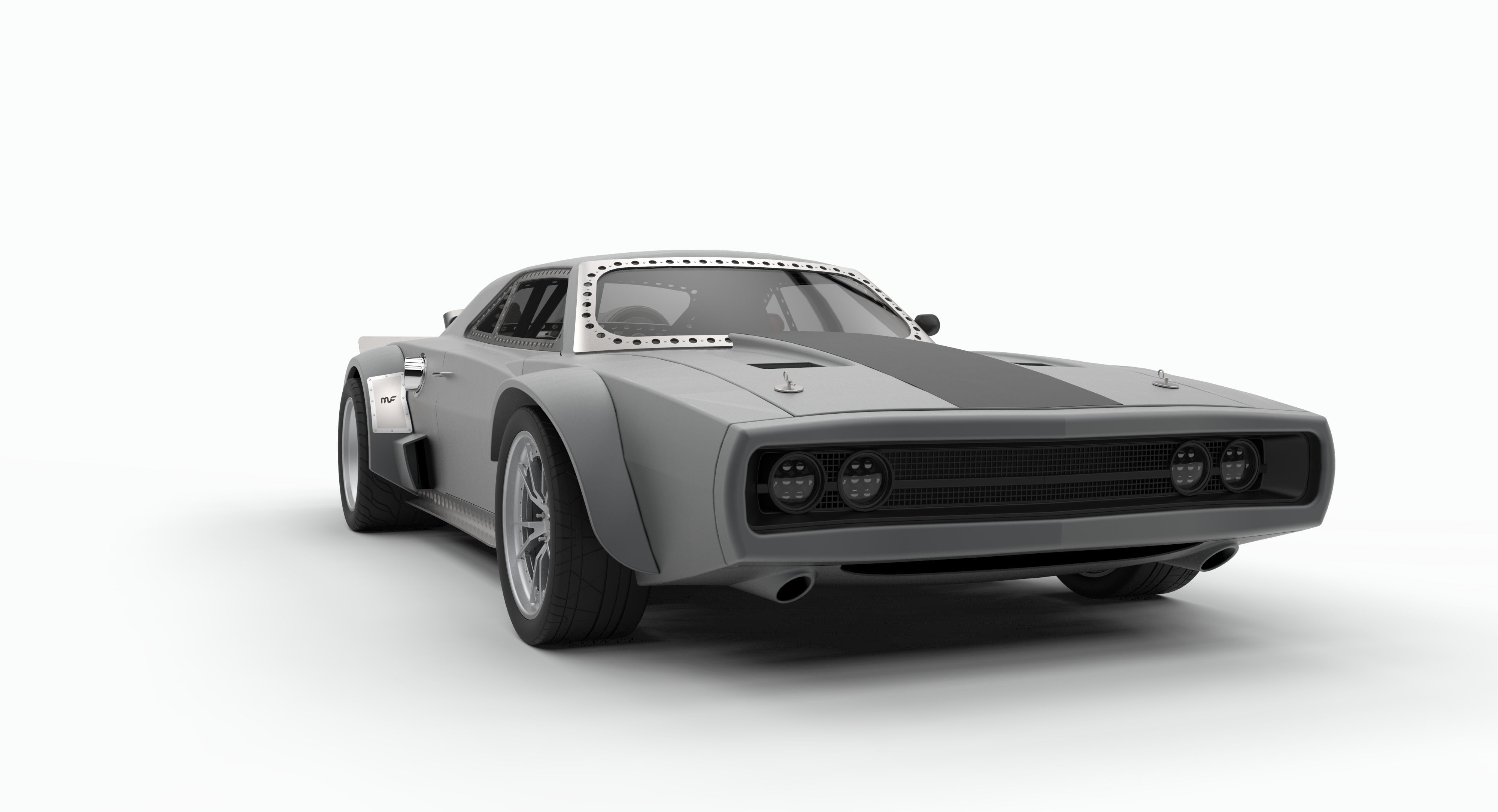Ice Charger from Fast 8 3D model_4