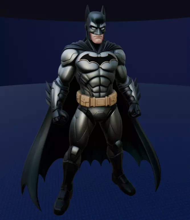 Batman Figure 3D print model