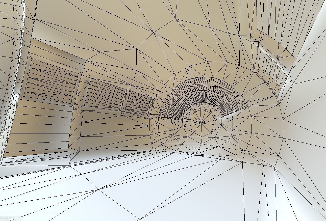 Drivers Cap Module Low-Poly Low-poly 3D model_8