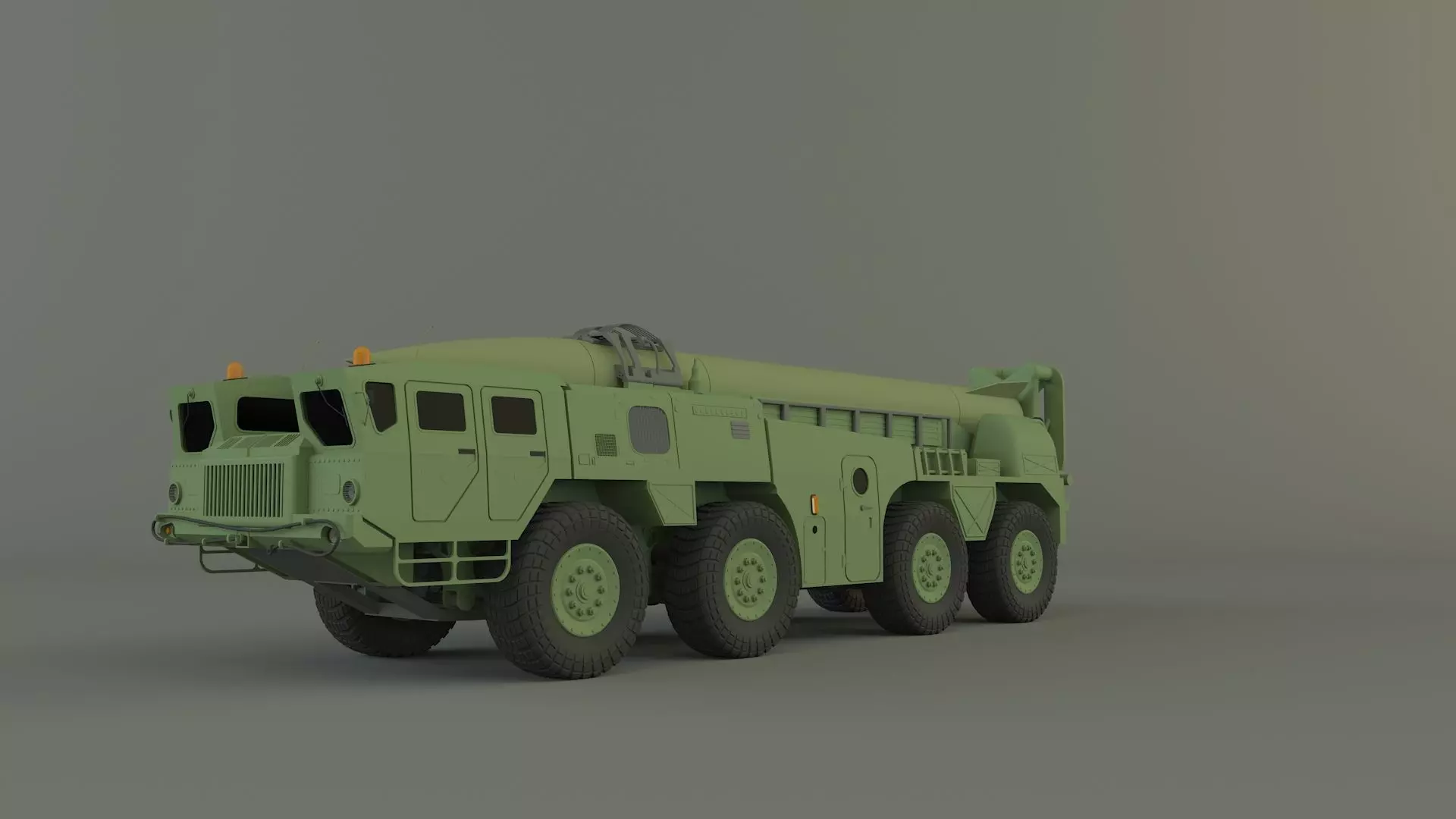 Scout B military vehicle 3D model