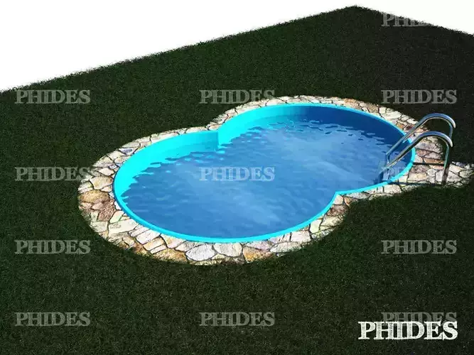 Swimming pool 3D model