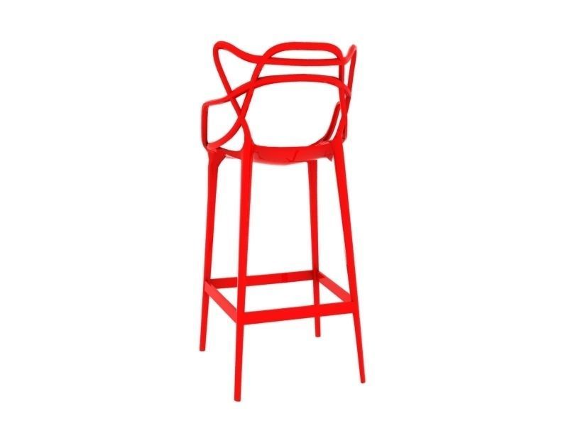 3D model Kartell Masters Stool Chair VR / AR / lowpoly CGTrader