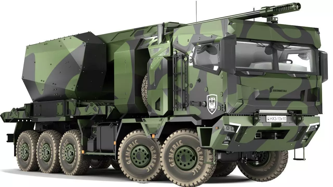Rheinmetal HX- 10 3D model