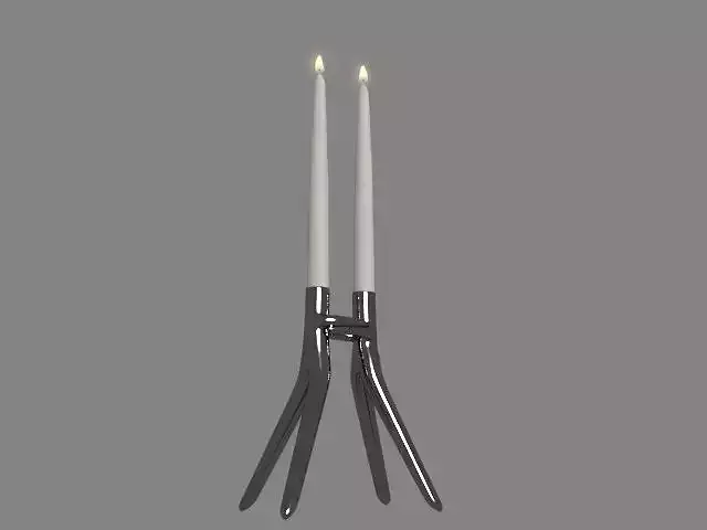 kartell abbracciaio candle holder