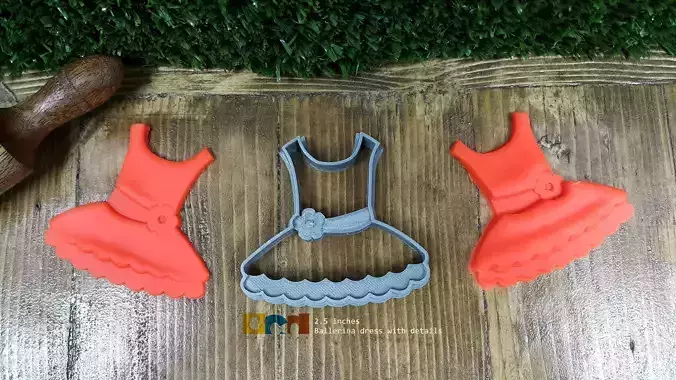 Ballerina dress and shoes