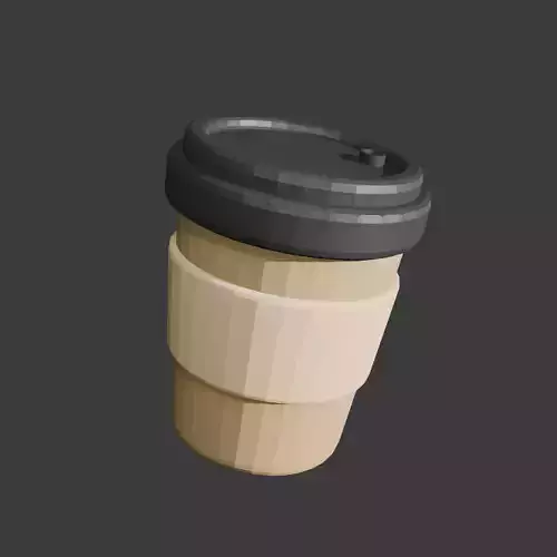 Stylized Drinks Pack low poly game ready Low-poly 3D model 2