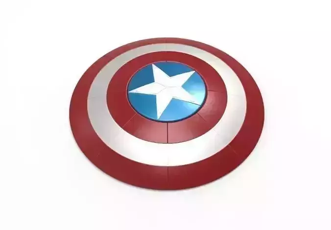 Captain America Shield 3D print model