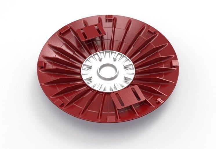 Captain America Shield 3D print model_1