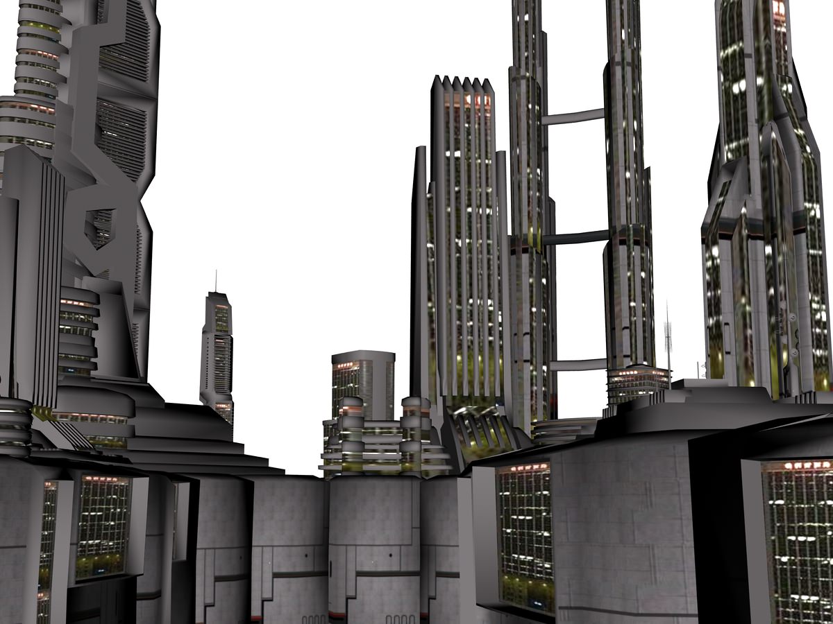 Orion Colonial City 3D print model_3