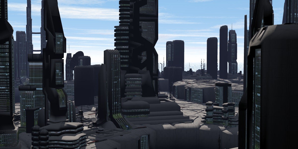 Orion Colonial City 3D print model_6