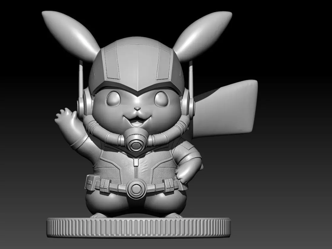 ANT-MAN - PIKACHU 3D print model
