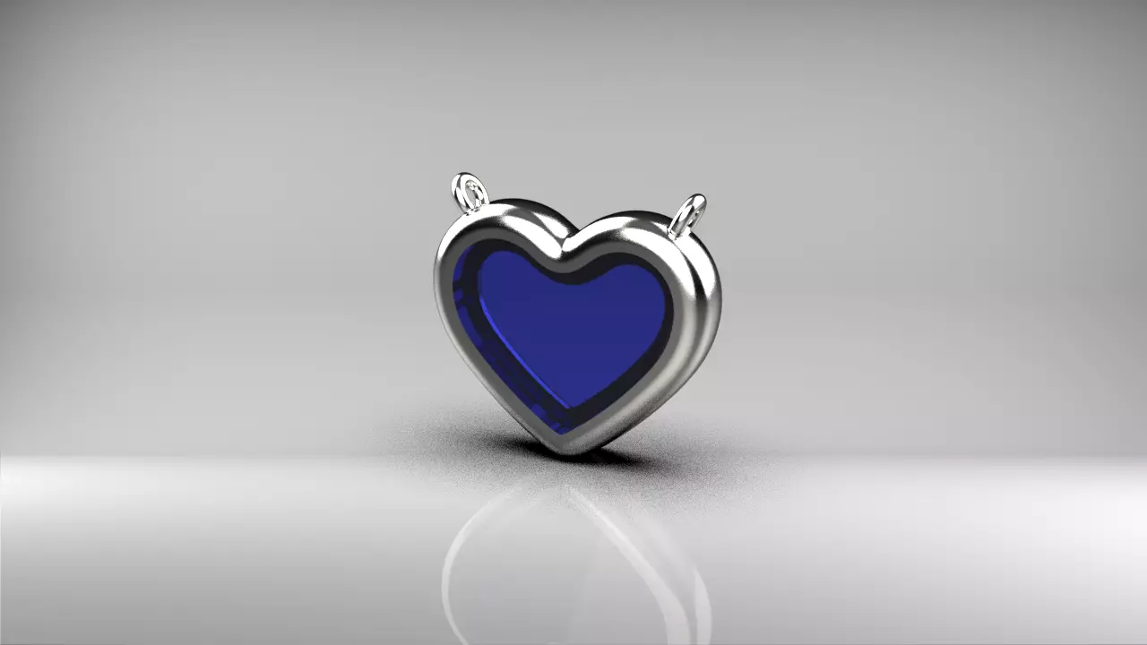 hearts pendant 3D print model