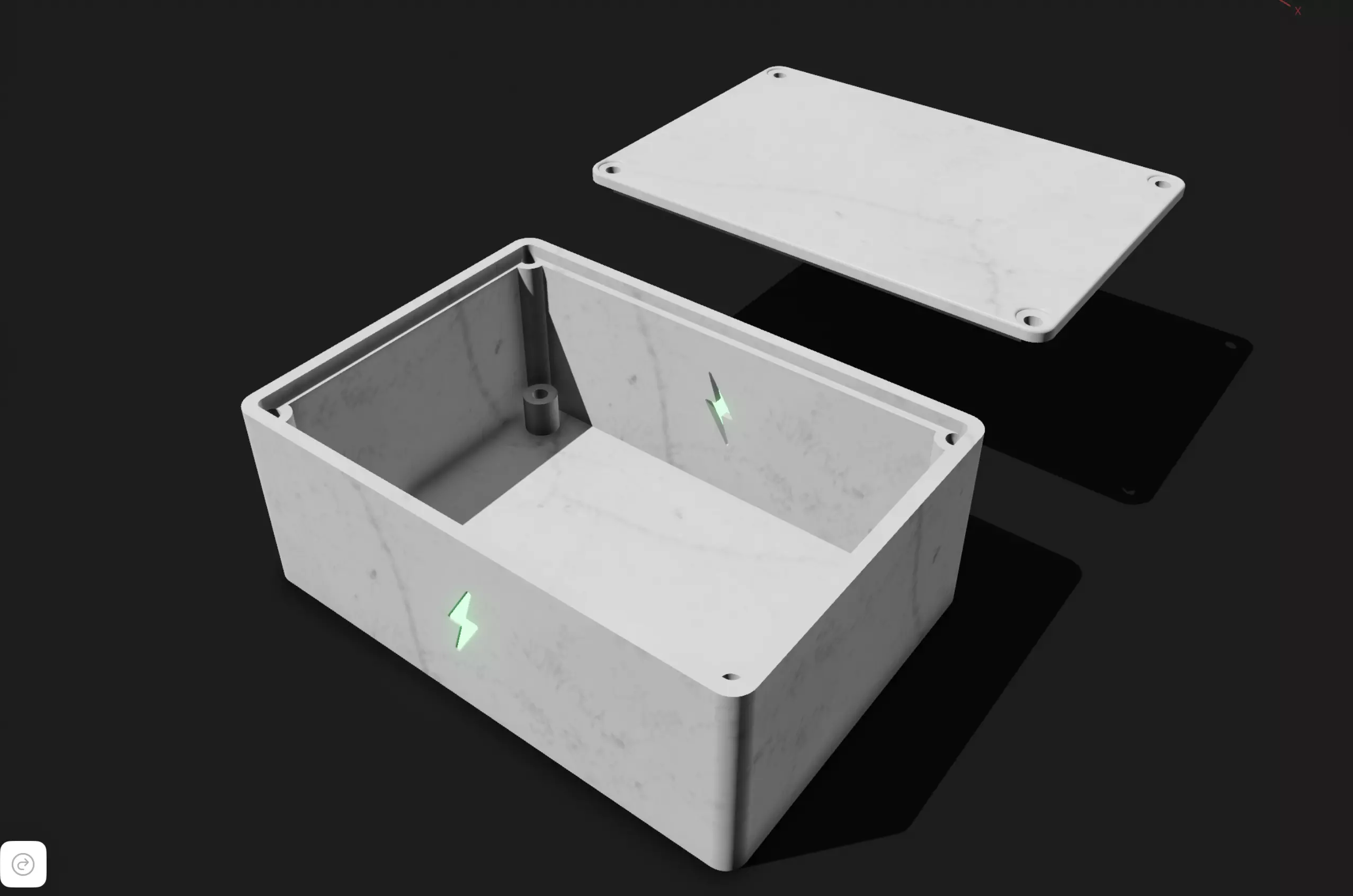 BOX AND COVER ESP32 DIY ARDUINO 100x70x40mm For 3D print Free 3D print model