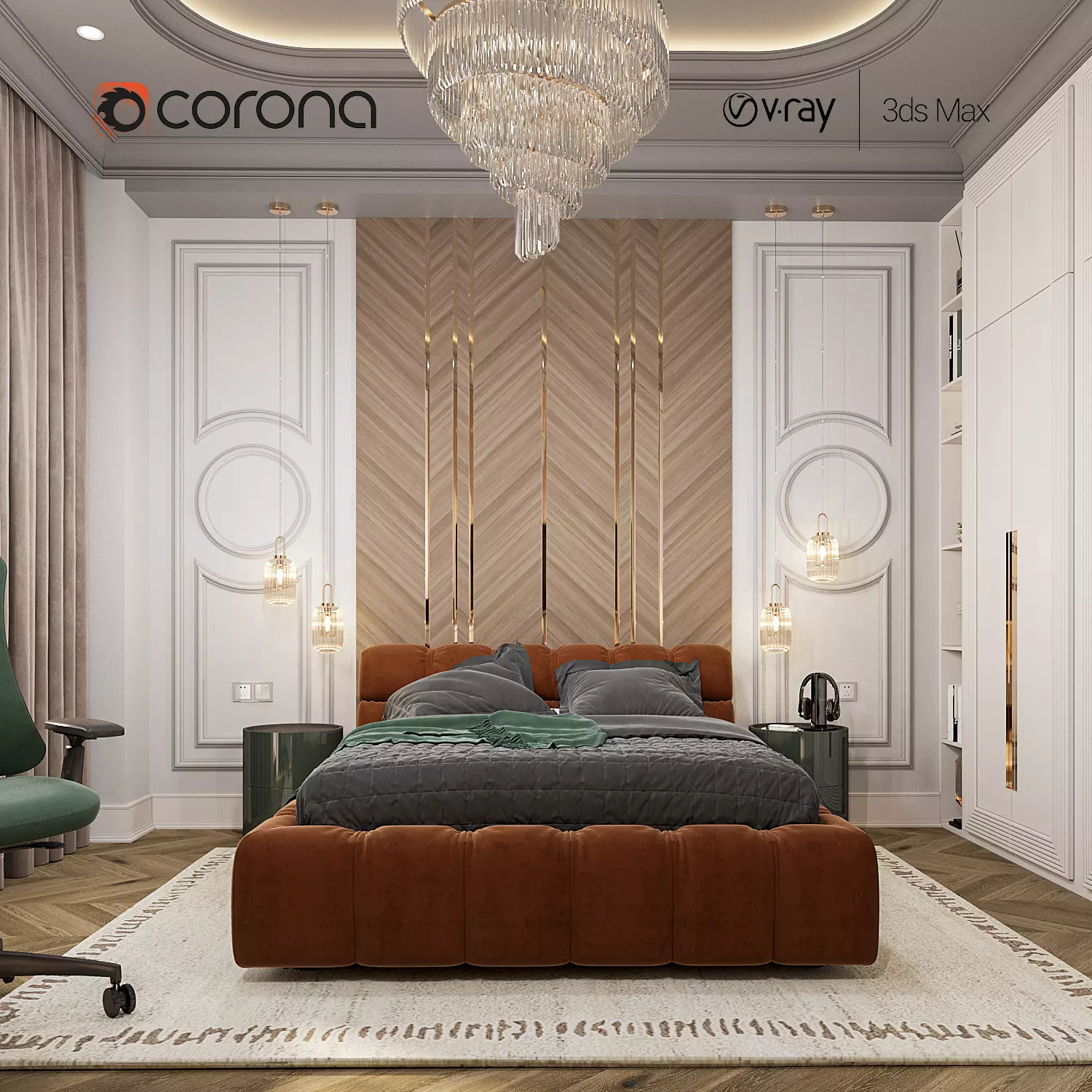 Boy Child Bedroom 3D model