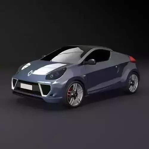 Renault Wind concept car 3D model
