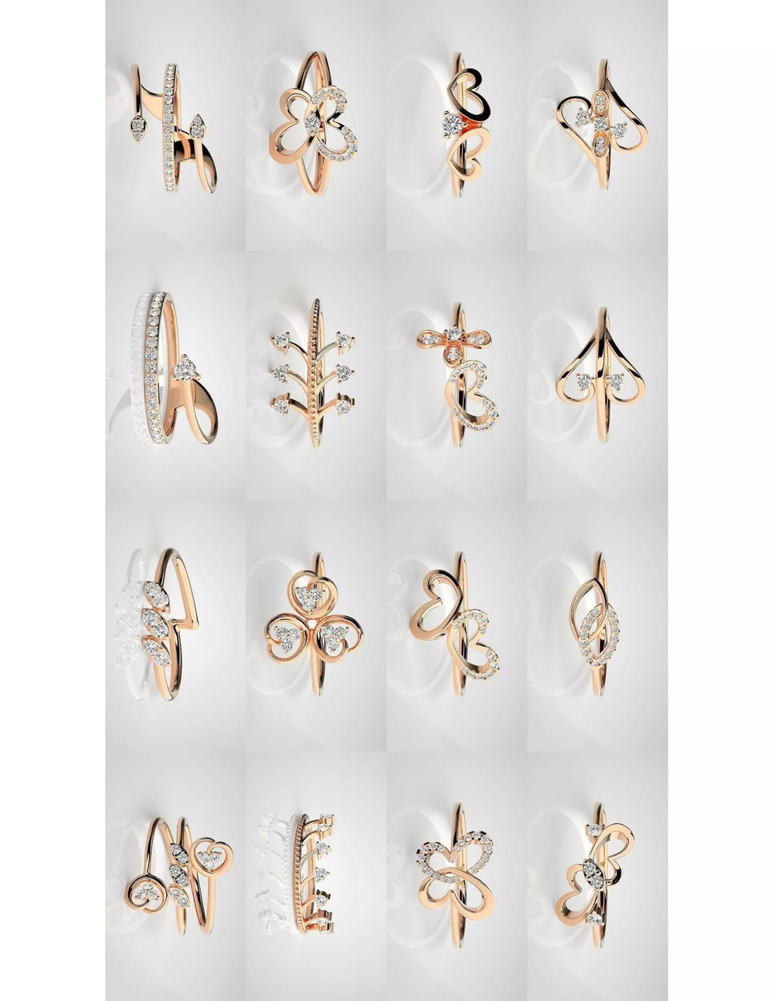 357 light weight rings 3dm stl 3D print model