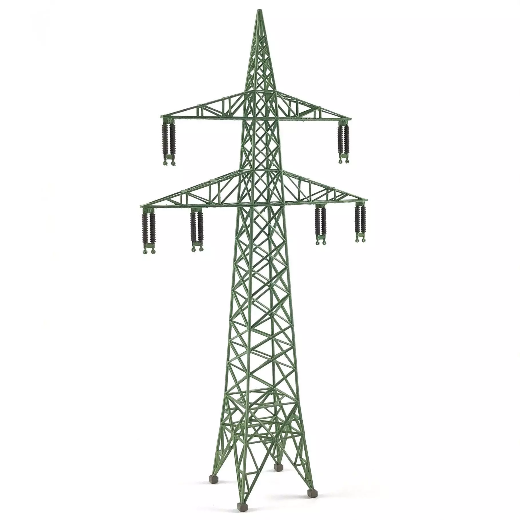 Transmission tower A77 vertical insulators 1-160 resin 3D print model