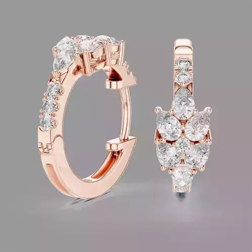 Diamond Hoops 