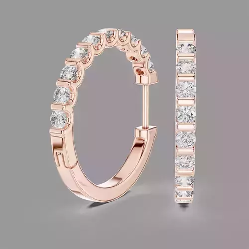  Diamond Hoops 