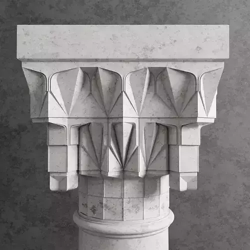 Ottoman column 3D model