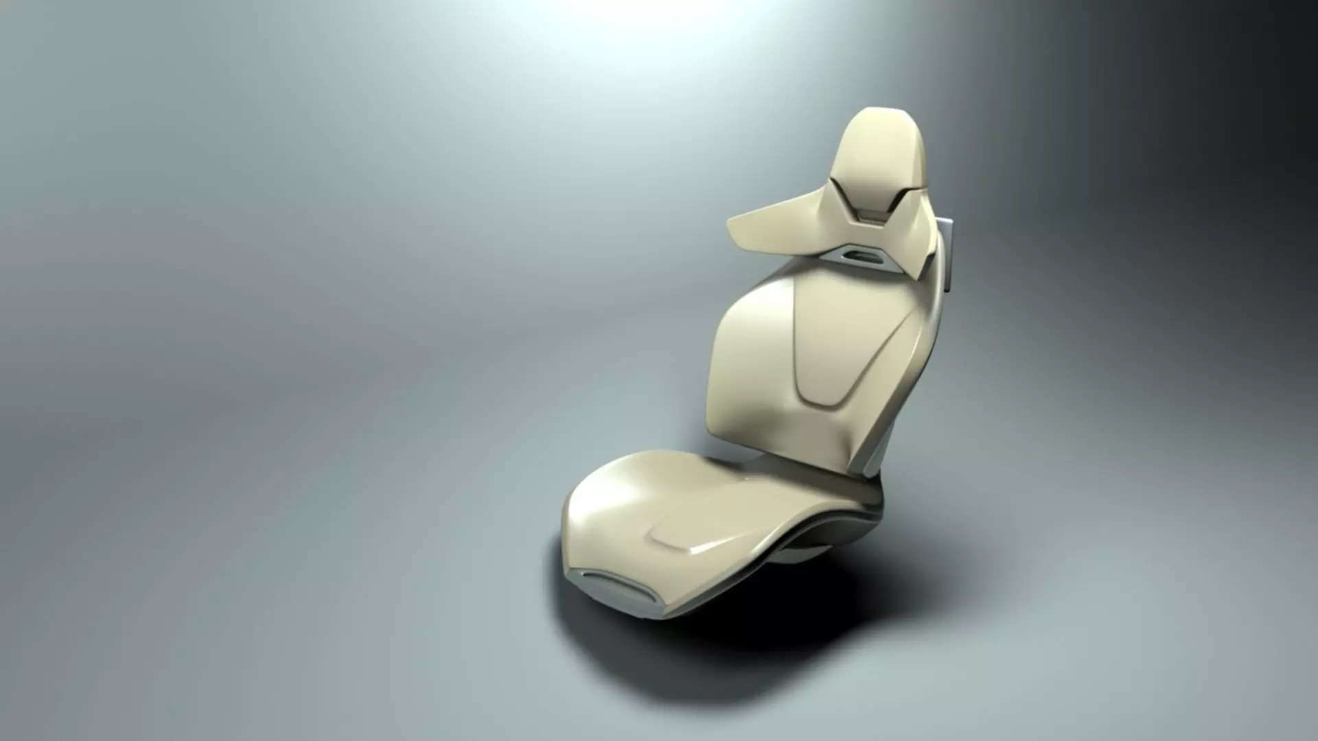 car seat 3D model_0