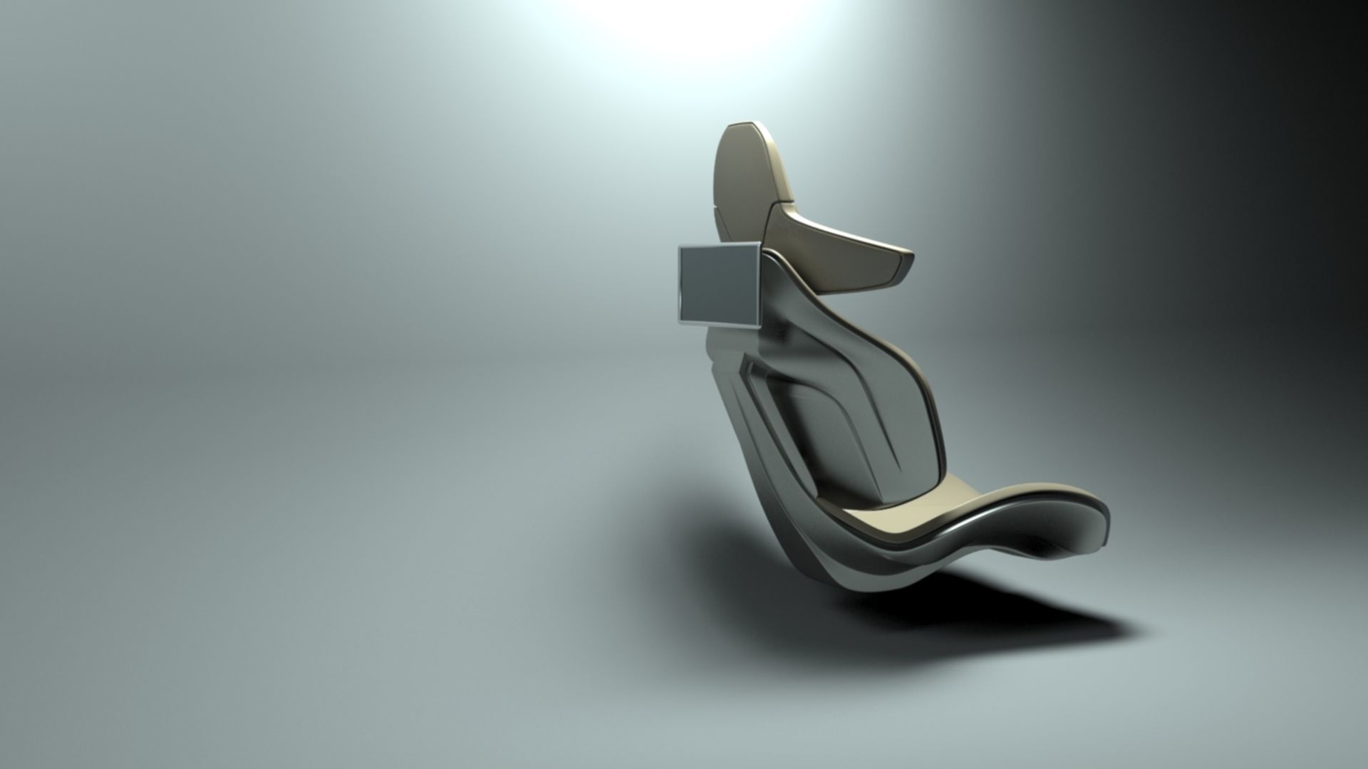 car seat 3D model_1