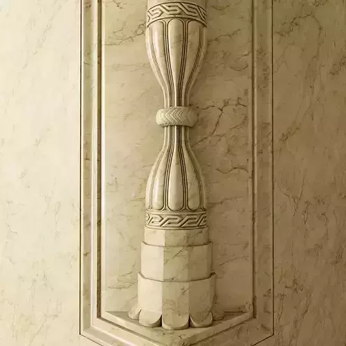 Kum Saatleri Kolumn 3D model