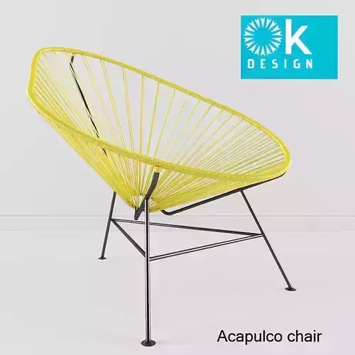 Ok Design - Acapulco Chair 3D model