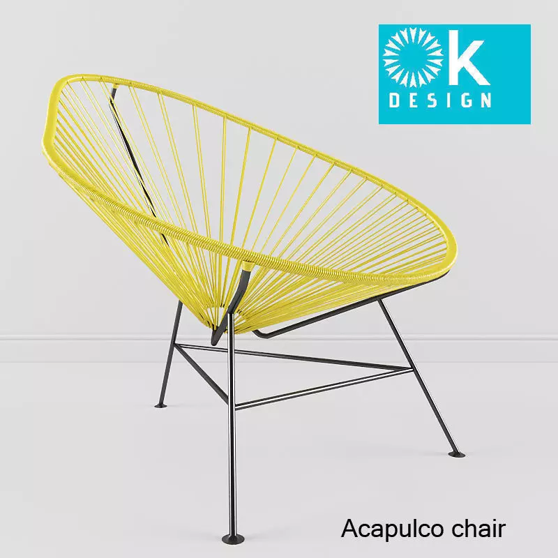 Ok Design - Acapulco Chair 3D model