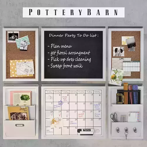 Pottery Barn Daily System 3D model