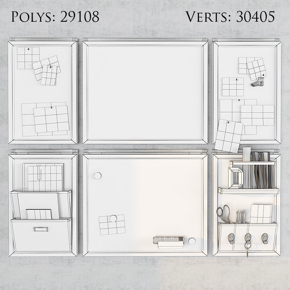 Pottery Barn Daily System 3D model_1